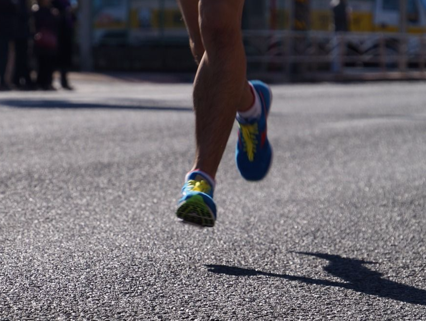 My Monthly Marathon - Runner in Action